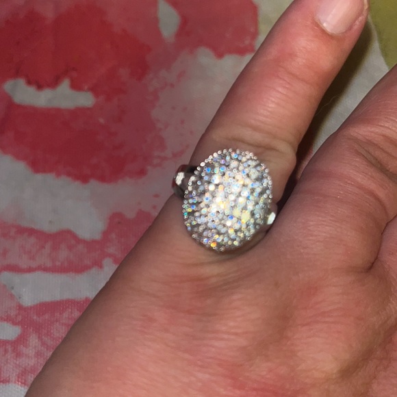 Vampire Twilight Bella AAAAA Zircon Engagement Ring S925 size 7 - Picture 10 of 11